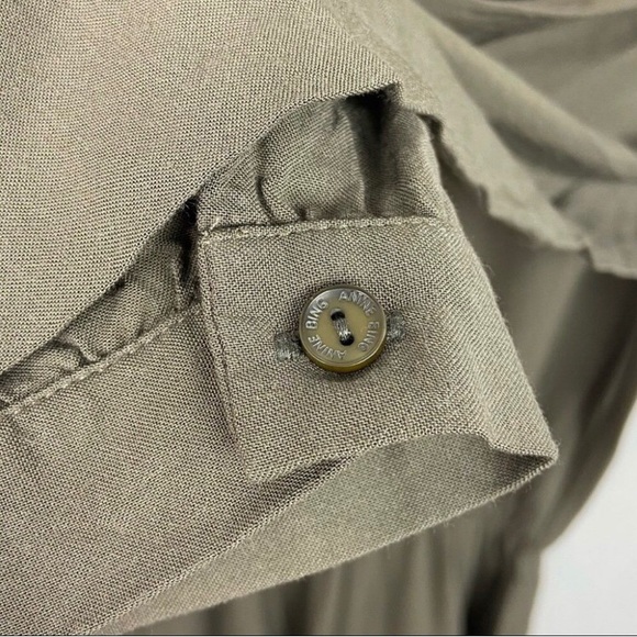 Anine Bing Olive Green Mini Dress - Picture 7 of 9